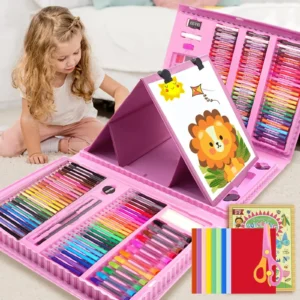 مجموعة الرسم و التلوين 208 قطعة